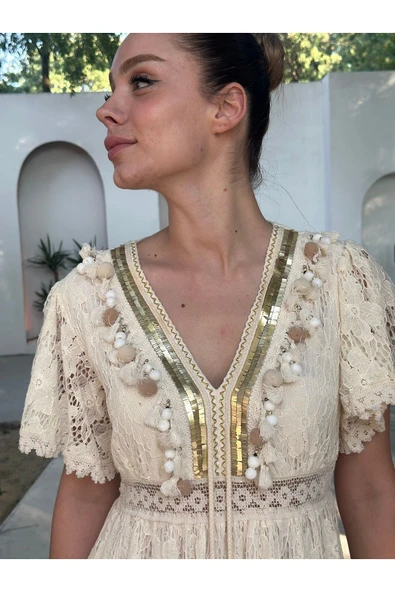 YAZLIK GÜPÜR ELBİSE - 6