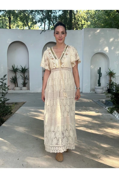 YAZLIK GÜPÜR ELBİSE - 3