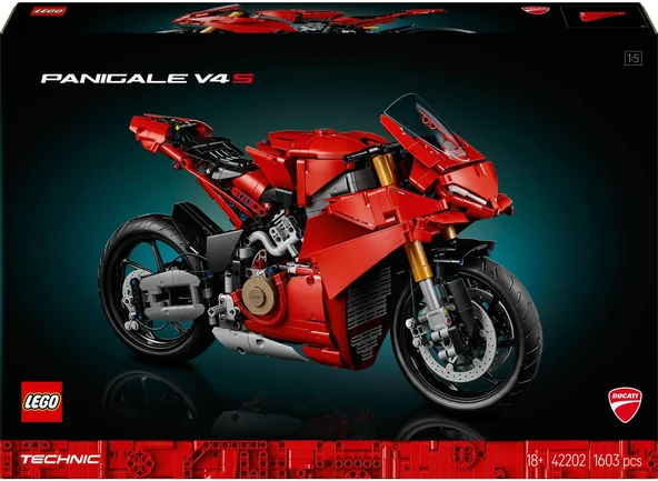 LEGO 42202 Technic Ducati Panigale V4 S Motosiklet - 2