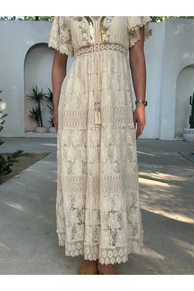 YAZLIK GÜPÜR ELBİSE - 7