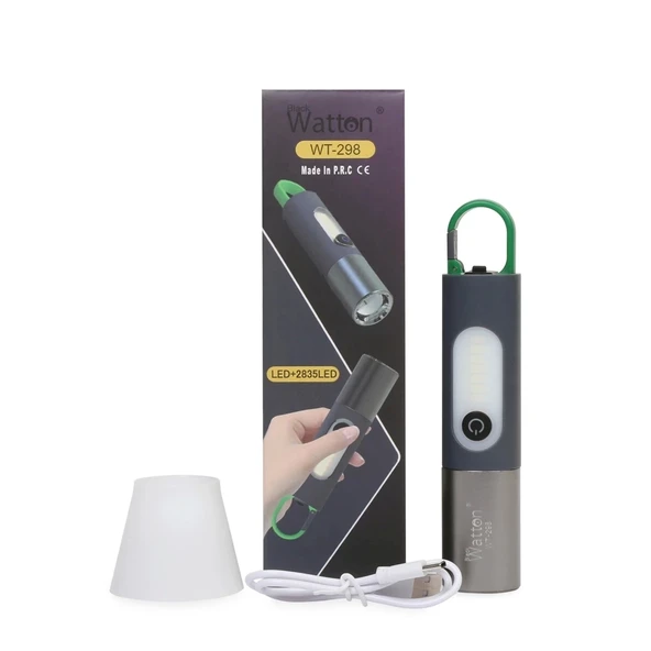 Type-c Girişli 750 Lümen Şarjlı Kamp Lambası  Wt-298 ürün görseli