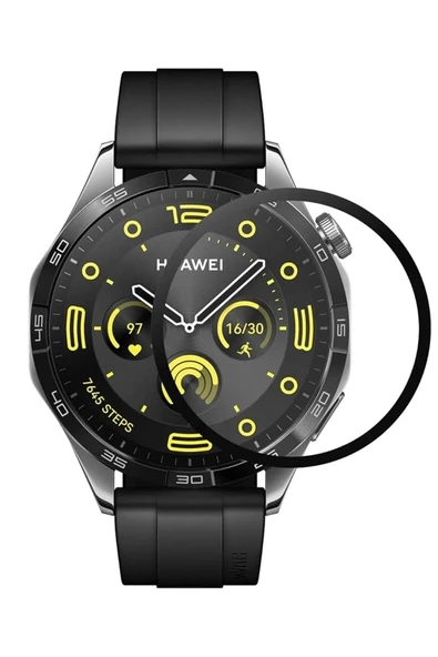 Huawei GT4 41mm 18mm Polymer Nano Ekran Koruyucu - Şeffaf ürün görseli 1