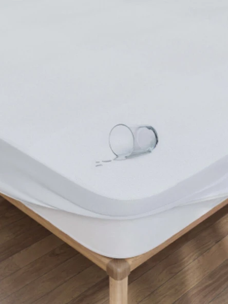 CORONEL YATAK 70x110 cm FİTTED YATAK KORUYUCU SIVI GEÇİRMEZ HAVLU ALEZ ürün görseli