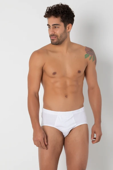 DoReMi %100 Doğal Pamuk Rahat Penye Erkek Klasik Slip Külot ürün görseli