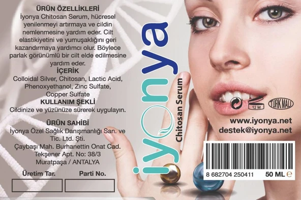 Kitosan Cam Serum 50ml - Resim 2