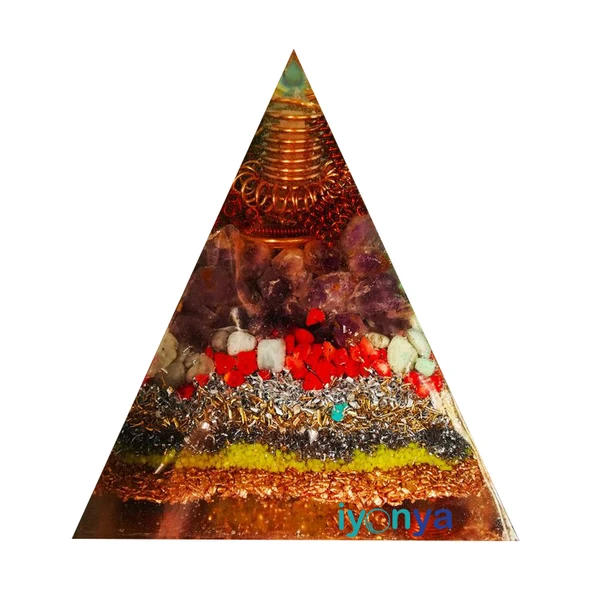 Orgonit Fosforlu Piramit 15 cm - Resim 7