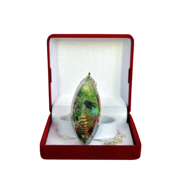 Orgonit Fosforlu Kayık Kolye - 2