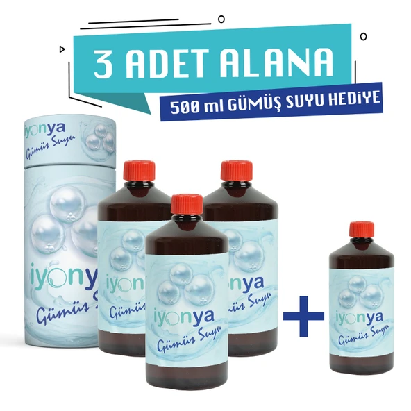 3Lt Gümüş Suyu 500ml Gümüş Suyu Hediye ürün görseli 1