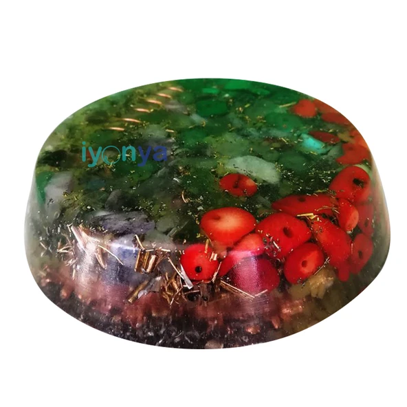 Orgonit Fosforlu Piramit Fosforlu Yassı Orgonit SET - 4