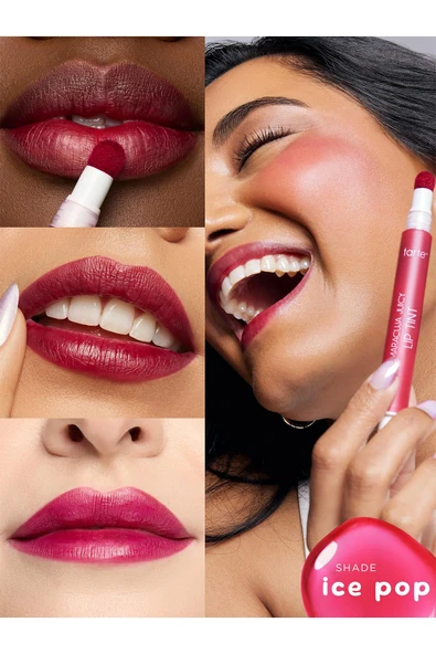 Tarte Maracuja Juicy Sünger Uçlu Dudak Renklendirici Ice Pop 2.6ML - Resim 2
