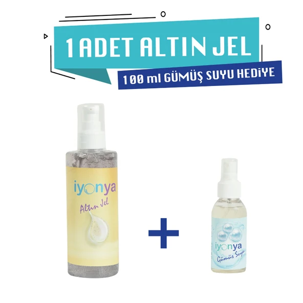 250ml Altın Jel 100Ml Gümüş Suyu Hediye ürün görseli 1