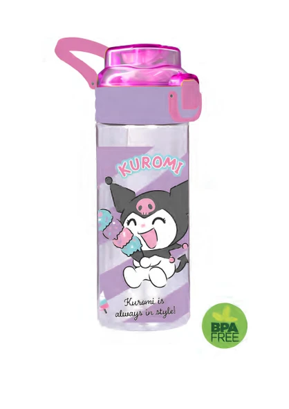 3412-9 Kuromı Lısanslı 500 Ml Matara - Resim 2