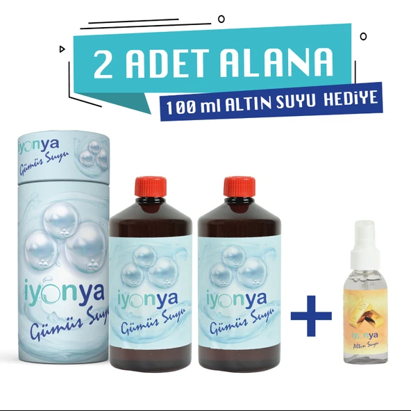 2Lt Gümüş Suyu 100ml Altın Suyu Hediye ürün görseli 1