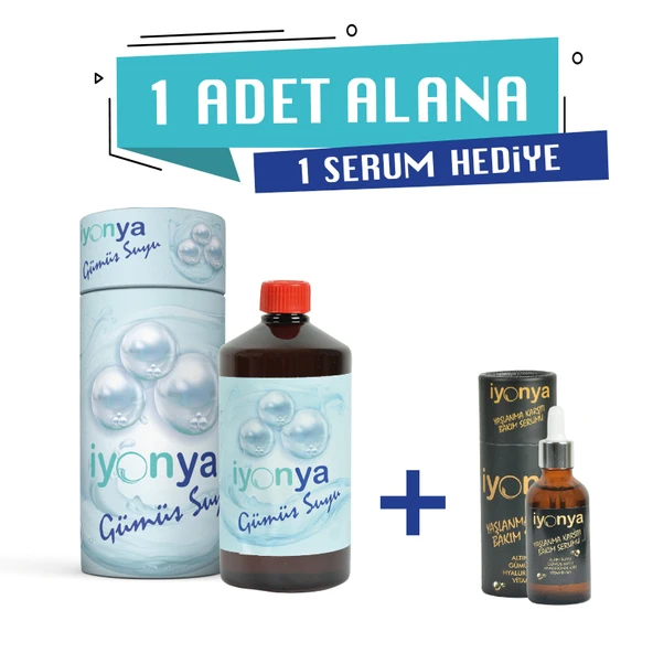 1Lt Gümüş Suyu 30CC Bakım Serumu Hediye ürün görseli 1