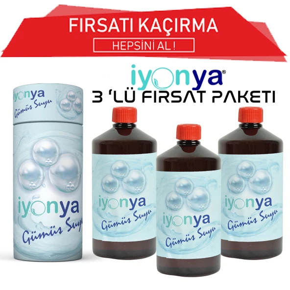 Gümüş Suyu  3lü fırsat paketi