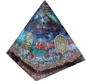 Özel Üretim Orgonit Fosforlu Piramit 1 - Resim 2