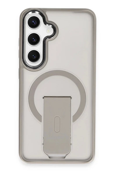 Samsung Galaxy S24 Tork Magsafe Standlı Kapak - Titan Gri ürün görseli 1