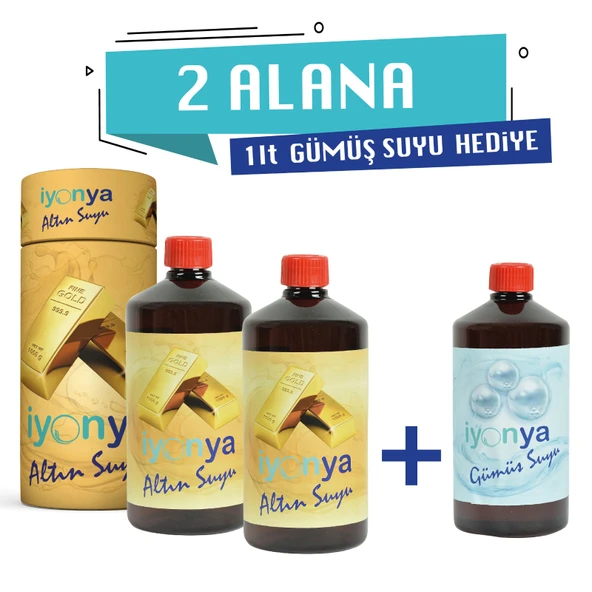 2Lt Altın Suyu 1lt Gümüş Suyu Hediye - 1