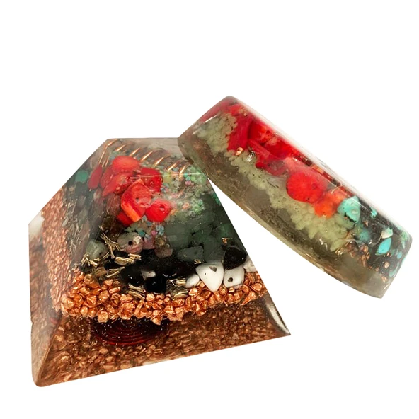 Orgonit Fosforlu Piramit Küçük Set ürün görseli 1