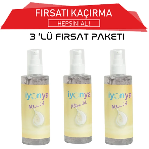İyonya Altın Jel 250ML Kampanya 3AL 2ÖDE ürün görseli 1
