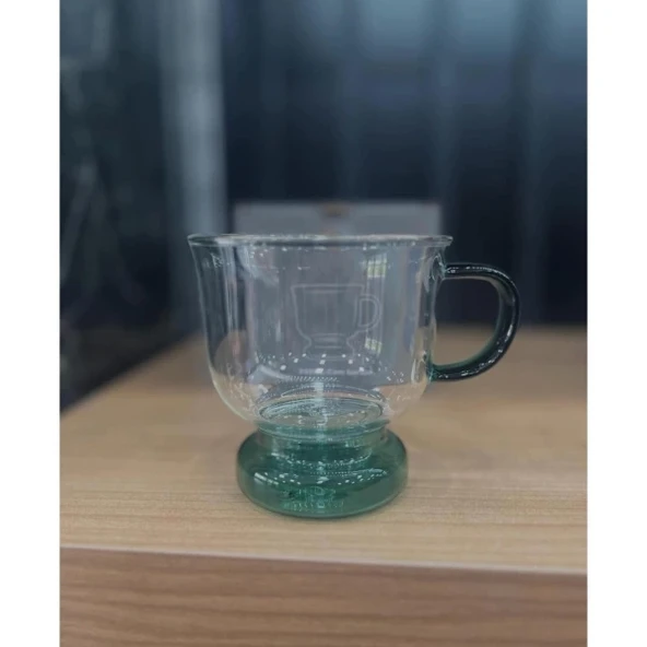 250 ml Renkli Cam Bardak - 5