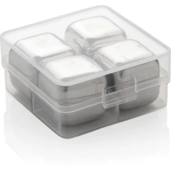 4'lü Çelik Metal Kaplama Buz Taşı - Resim 2