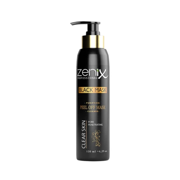 Zenix Soyulabilir Yüz Maskesi Siyah 130 ml - 1