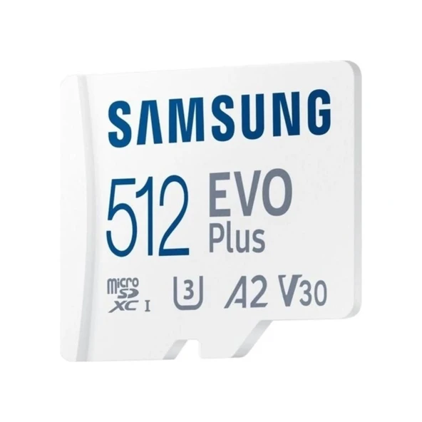Samsung Evo Plus MB-MC512SA/TR 512 GB 160 MB/S MicroSDXC UHS-I U3 A2 V30 Hafıza Kartı - 2