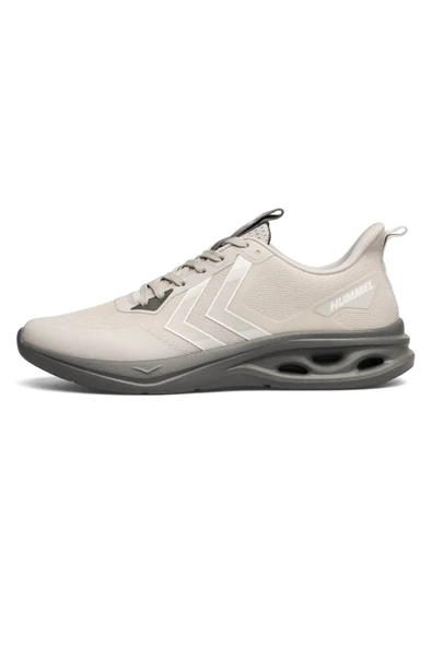 Hummel Gümüş Tekstil Hafif Esnek Erkek Spor Ayakkabı 900791 Hml Nomy - Resim 2