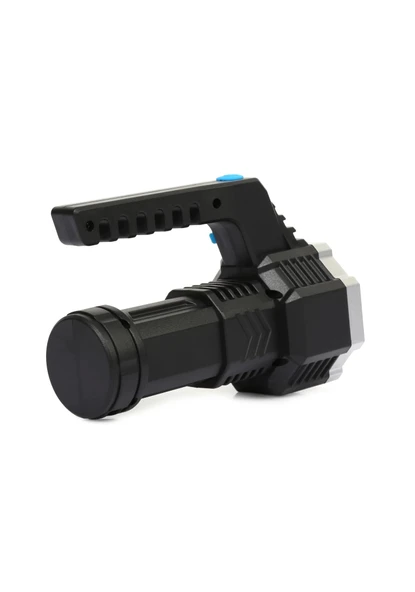 Ps-3879 Usb Şarj Göstergeli Şarj Edilebilir 7*xpe +cob Led El Feneri - Resim 2