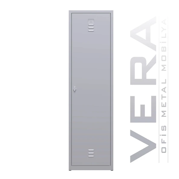 Tekli Soyunma Dolabı Metal 1 Kişilik İşçi Dolabı ürün görseli
