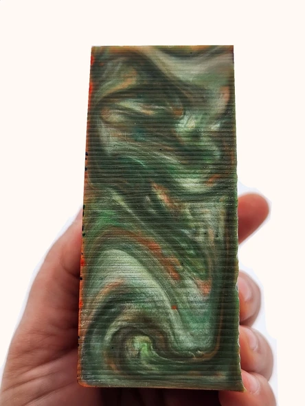 Opal Renk Sedefl Katalin Tesbih Hammaddesi 380 gr. - 3