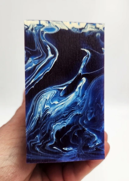 Mavi Beyaz Katalin Kalıp 430 gr. - Resim 4