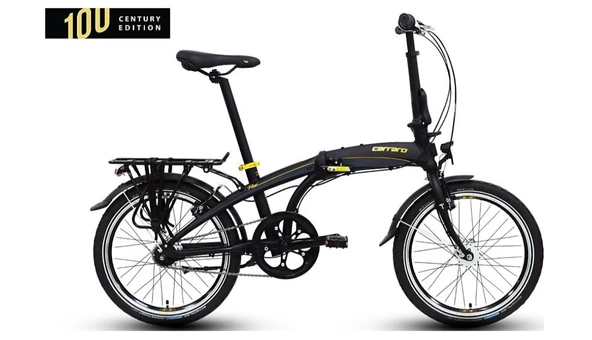 Carraro Flexi Ce Nex-7 Katlanır Bisiklet (Mat Siyah) ürün görseli 1