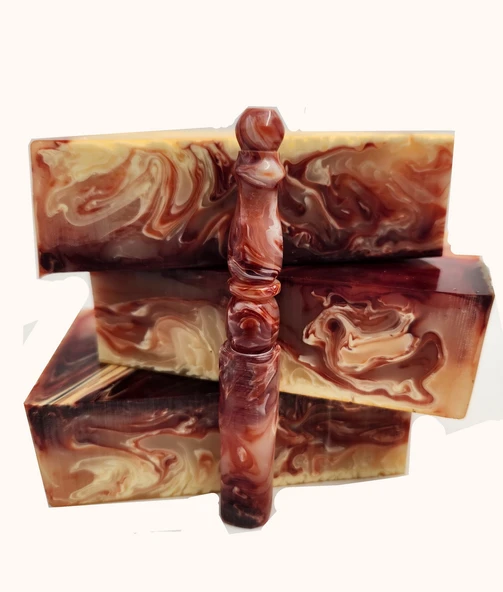 Kahve Beyaz Hareli Katalin 420 gr. - 2