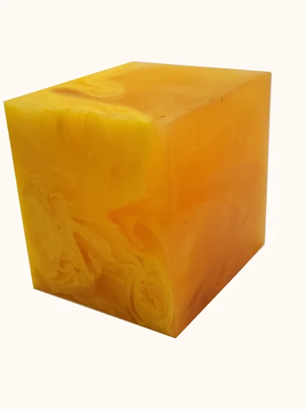 Küp Sarı Hareli Katalin Tesbih Hammaddesi 500 gr. ürün görseli