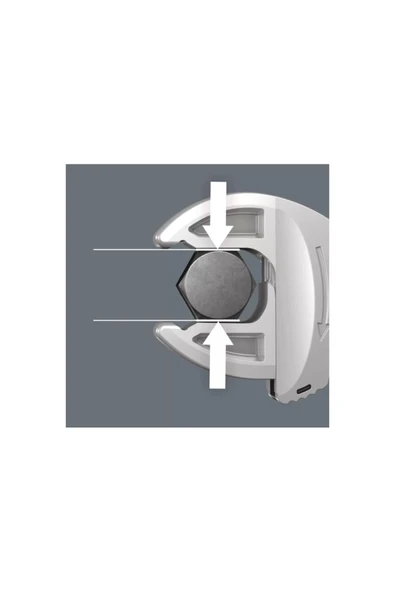 Wera 6004 Joker S 10mm-13mm Ingiliz Anahtarı 05020100001 - Resim 3