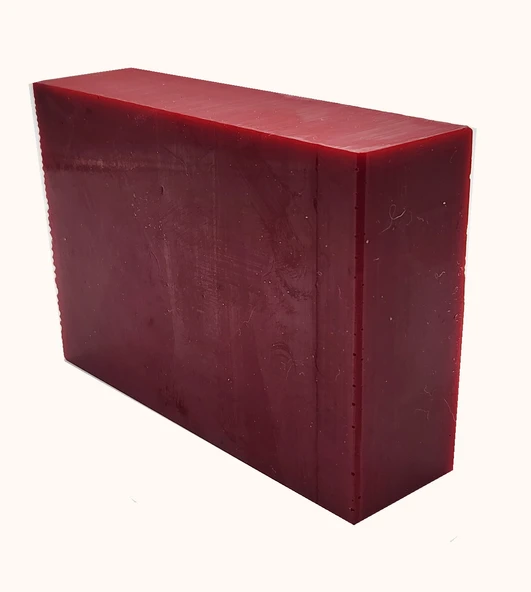 Kırmızı Katalin Tesbih Hammaddesi 500 gr. - Resim 2