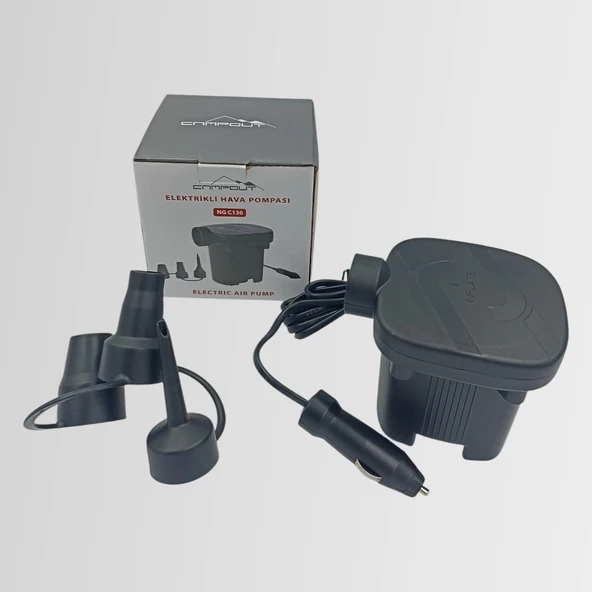 Nurgaz Campout Ng C136 Elektrikli Hava Pompası 12 Volt