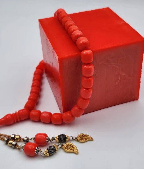 Osmanlı Pembe Katalin Tesbih Hammaddesi ürün görseli