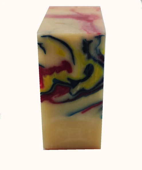 Renkli Sedefli Katalin Tesbih Hammaddesi - Resim 3