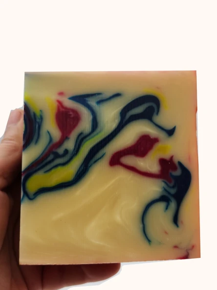 Renkli Sedefli Katalin Tesbih Hammaddesi - Resim 2