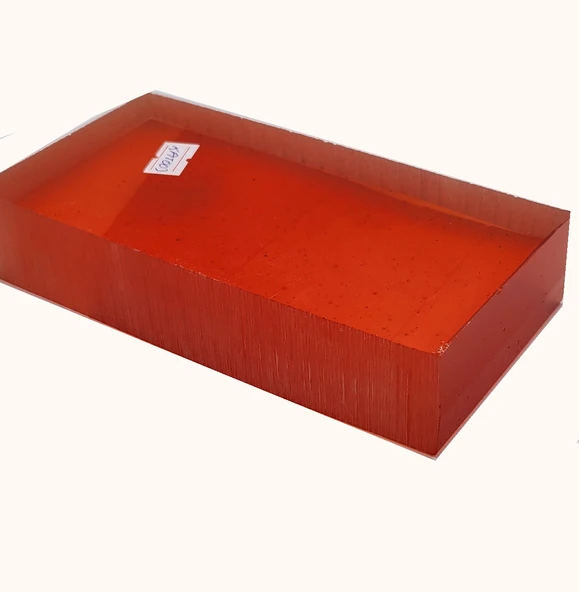 Şeffaf Pembe Katalin Tesbih Kütle 640 gr. - Resim 2