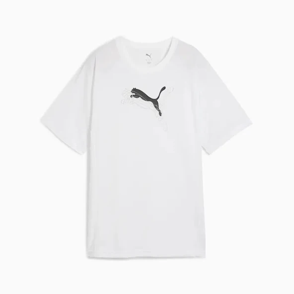 Puma 688139 02 Evostripe Graphic Tee Kadın Günlük T-Shirt - 4