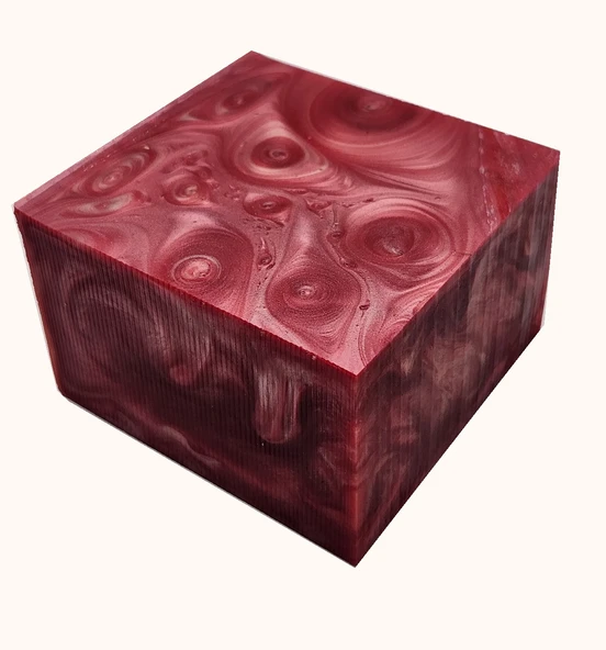 Kırmızı Sedefli Hareli Katalin Blok ürün görseli