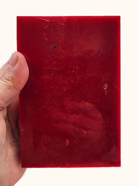 Kırmızı Katalin Tesbih Hammaddesi 500 gr. - Resim 5