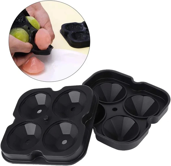 Elmas Şekilli Buz Yapma Kalıbı - Resim 2