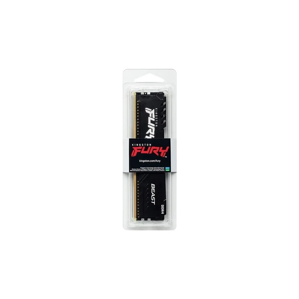 Kingston Fury Beast Black 32GB 3600 MHz CL18 KF436C18BB/32 DDR4 Ram - 3