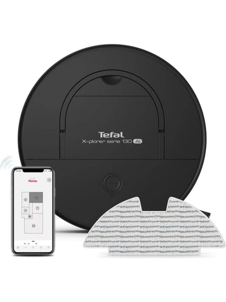 Tefal RG9075 X-Plorer Serie 130 AI Mop Akıllı Robot Süpürge