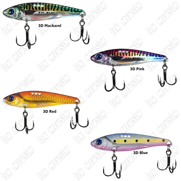 Ryuji 3D Vibber 5,5cm 10gr Vibrasyon Yem - Resim 2